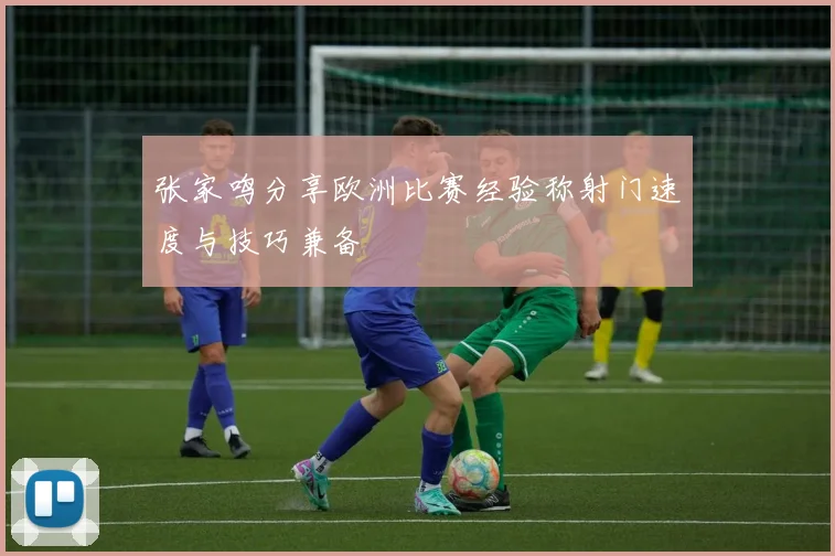 张家鸣分享欧洲比赛经验称射门速度与技巧兼备